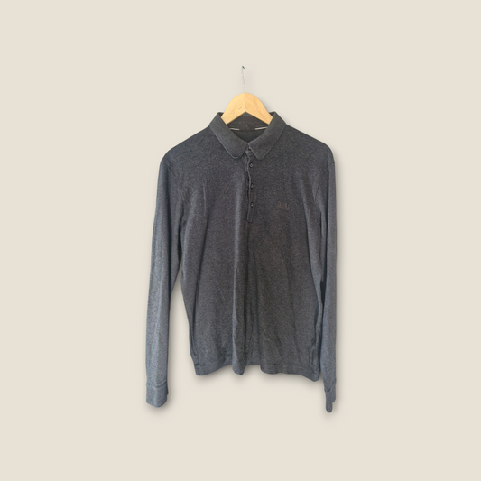 Boss Long Sleeve Polo, Pre-Loved